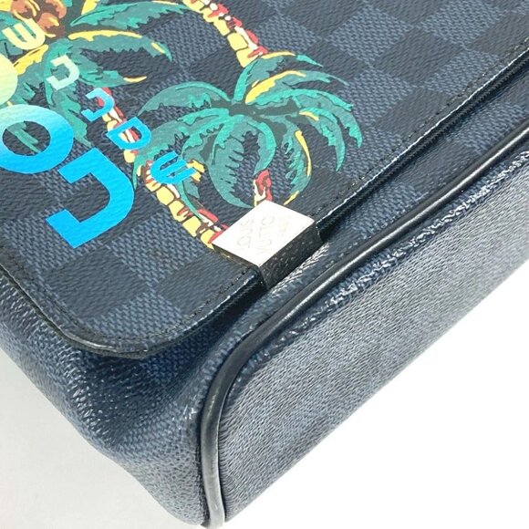 LOUIS VUITTON N50005 Damier Cobalt District PM Crossbody bag flap Shoulder Bag - Picture 5 of 14
